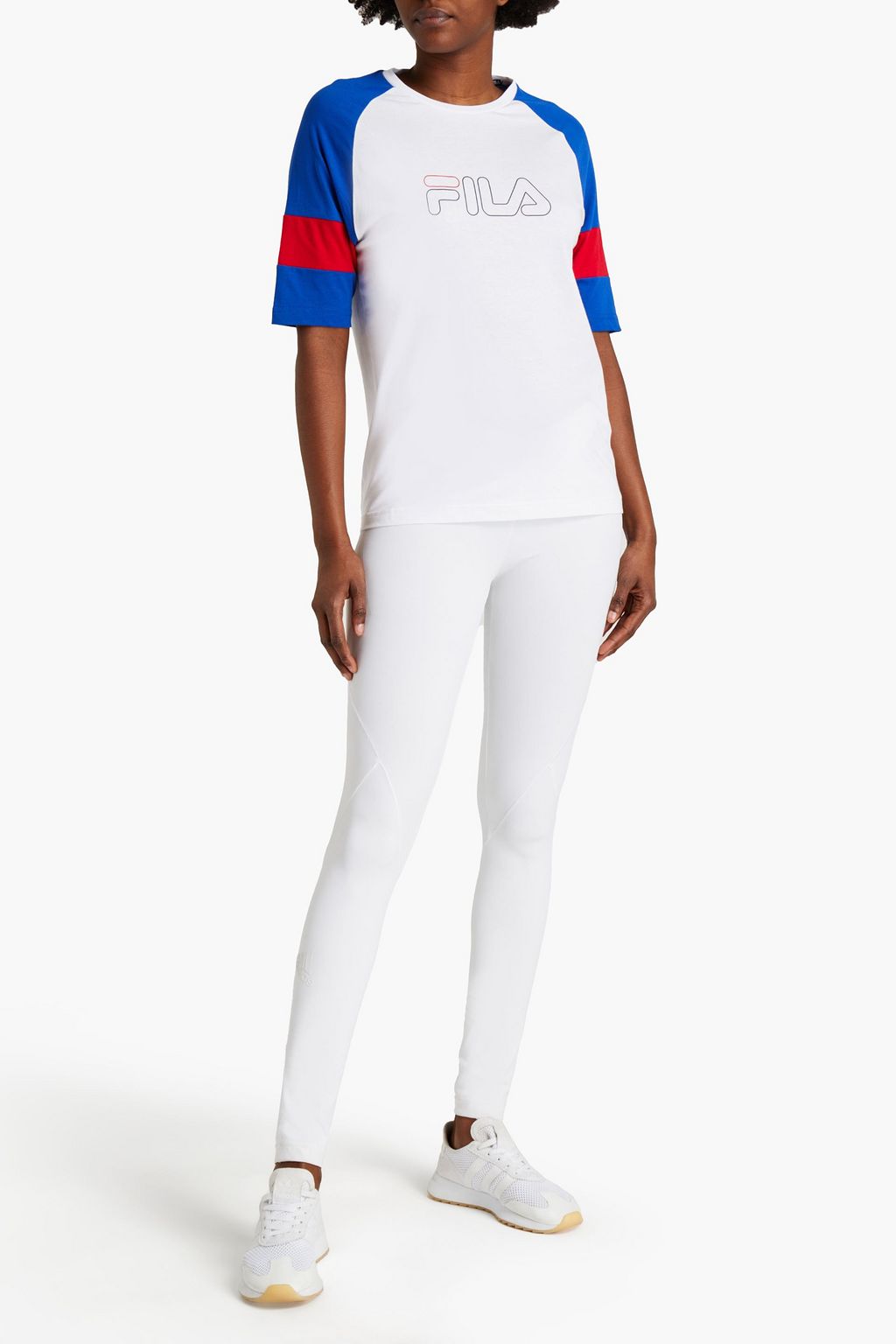 FILA Printed cotton-jersey T-shirt