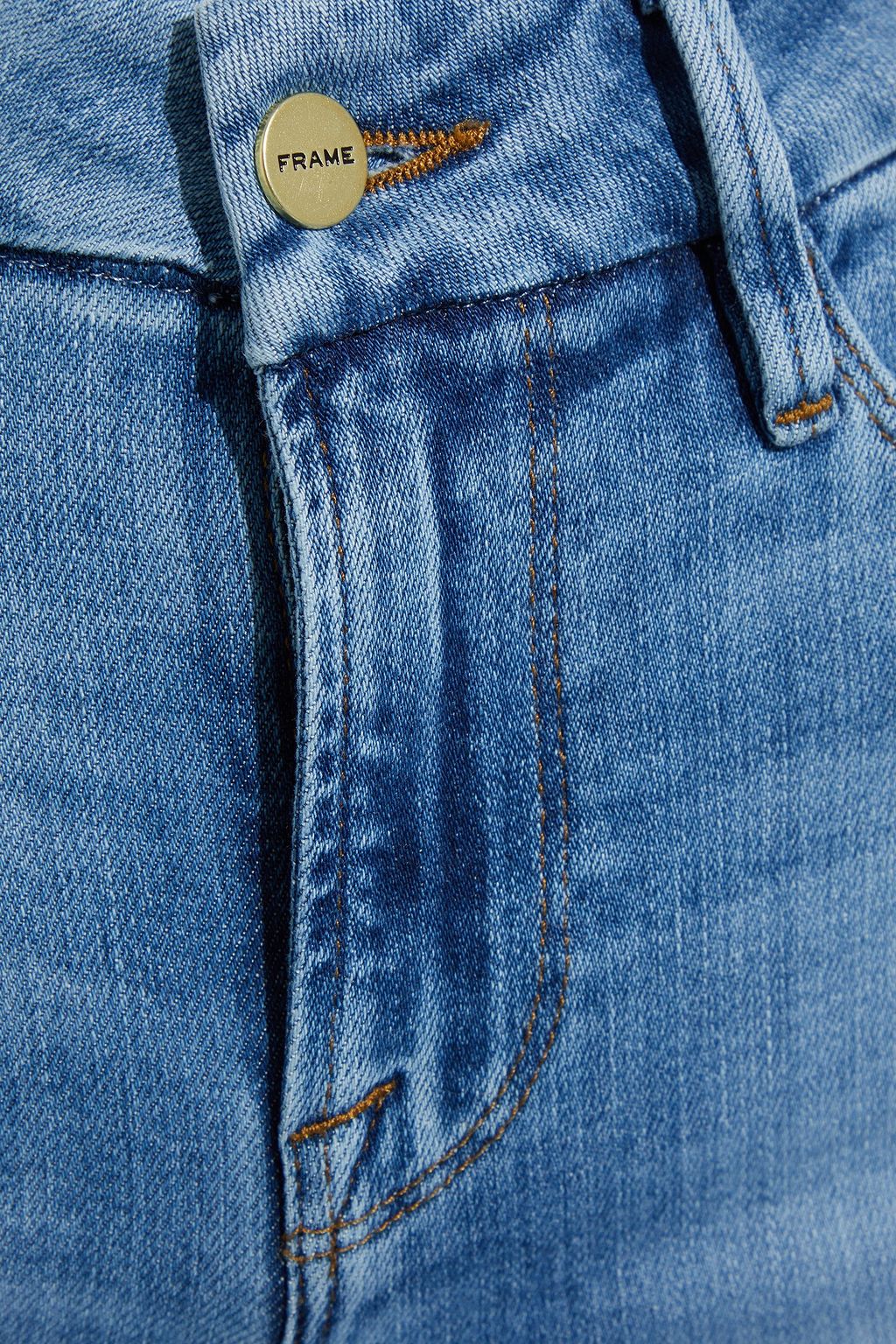 FRAME Le Crop Mini Boot mid-rise bootcut jeans