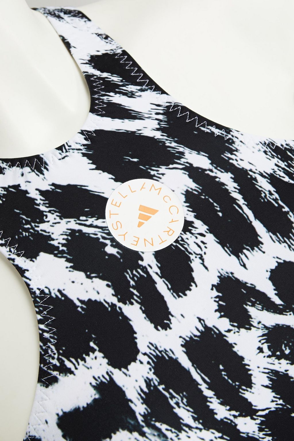ADIDAS BY STELLA MCCARTNEY Leopard-print bikini top