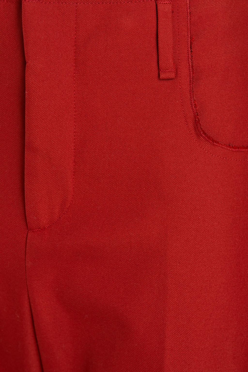 ACNE STUDIOS Frayed twill suit pants