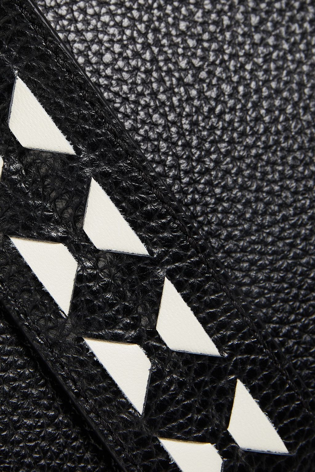 SERAPIAN Luna mini pebbled-leather shoulder bag
