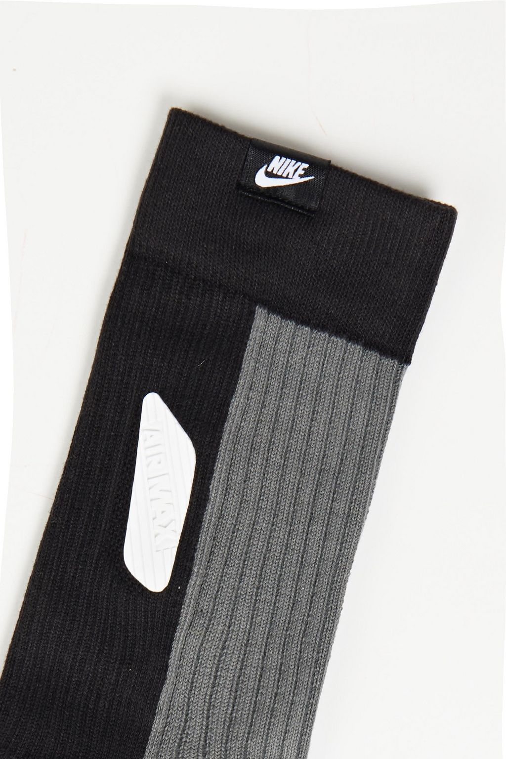 NIKE Logo-appliquéd ribbed-knit socks