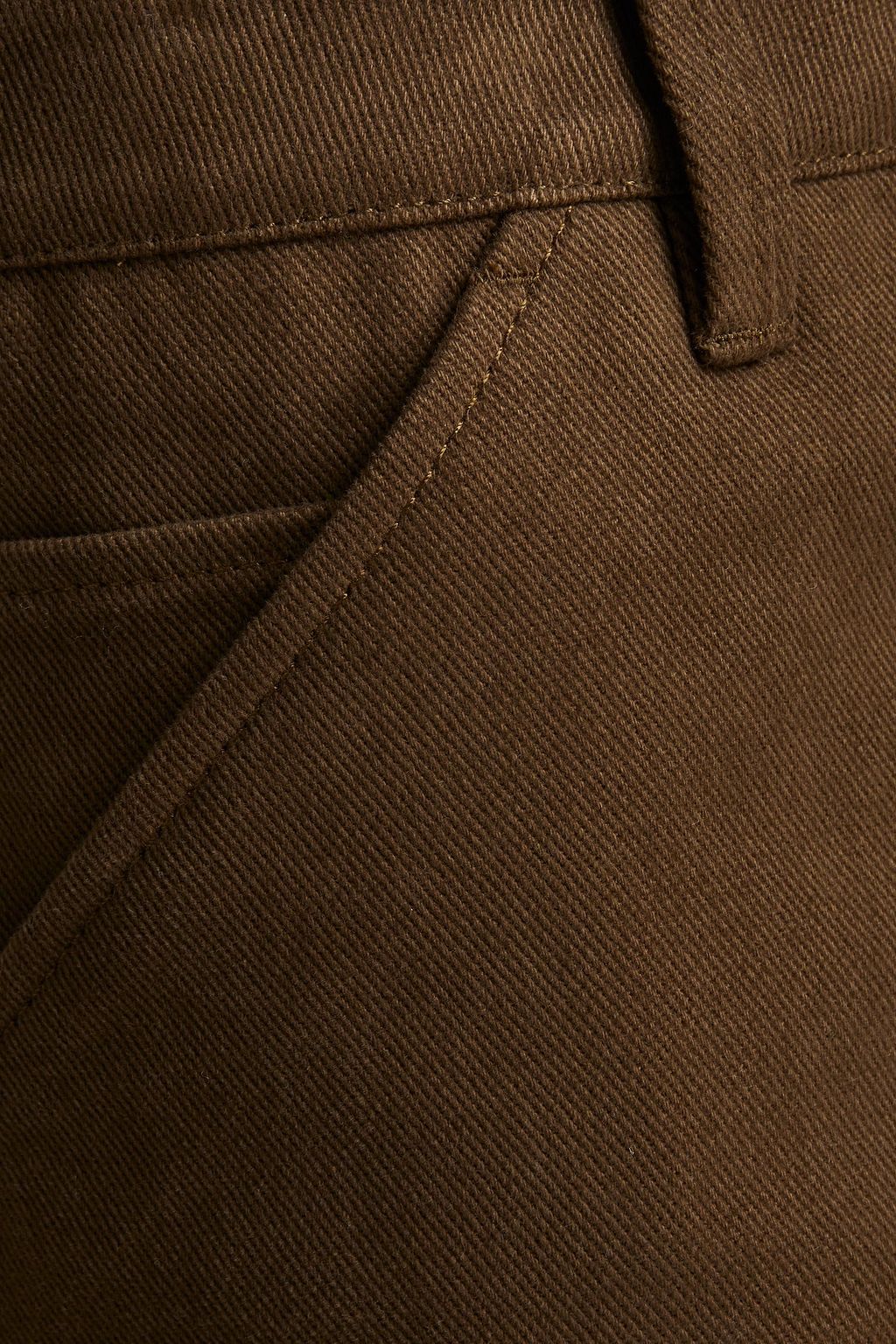 ACNE STUDIOS Brushed cotton-twill pants