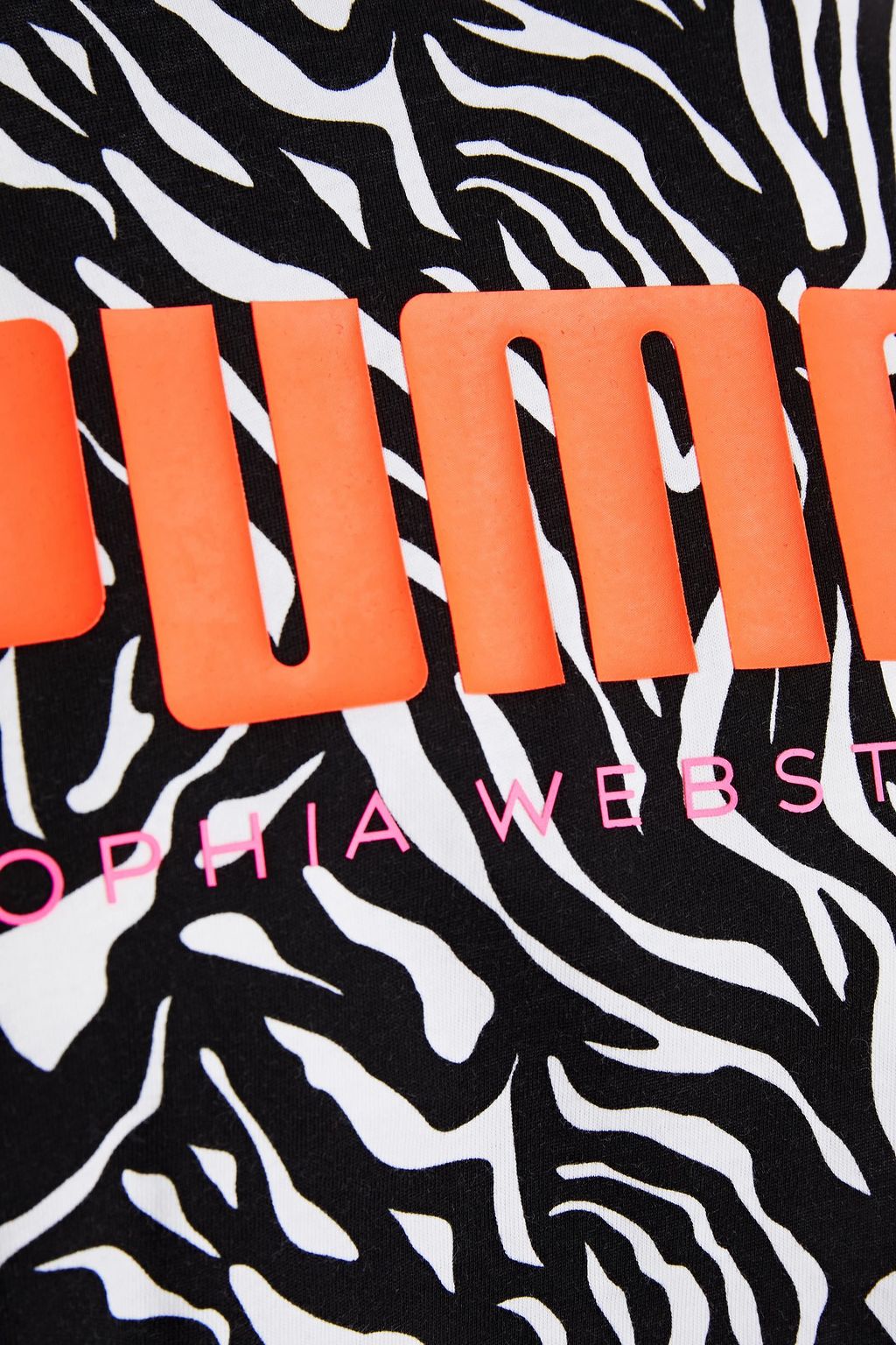 PUMA X SOPHIA WEBSTER Appliquéd printed cotton-jersey T-shirt