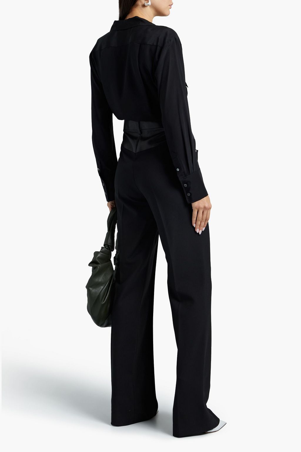 FRAME Silk crepe de chine shirt