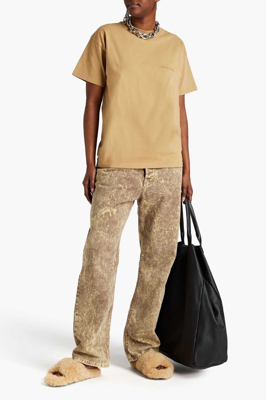BALENCIAGA Cotton-jersey T-shirt