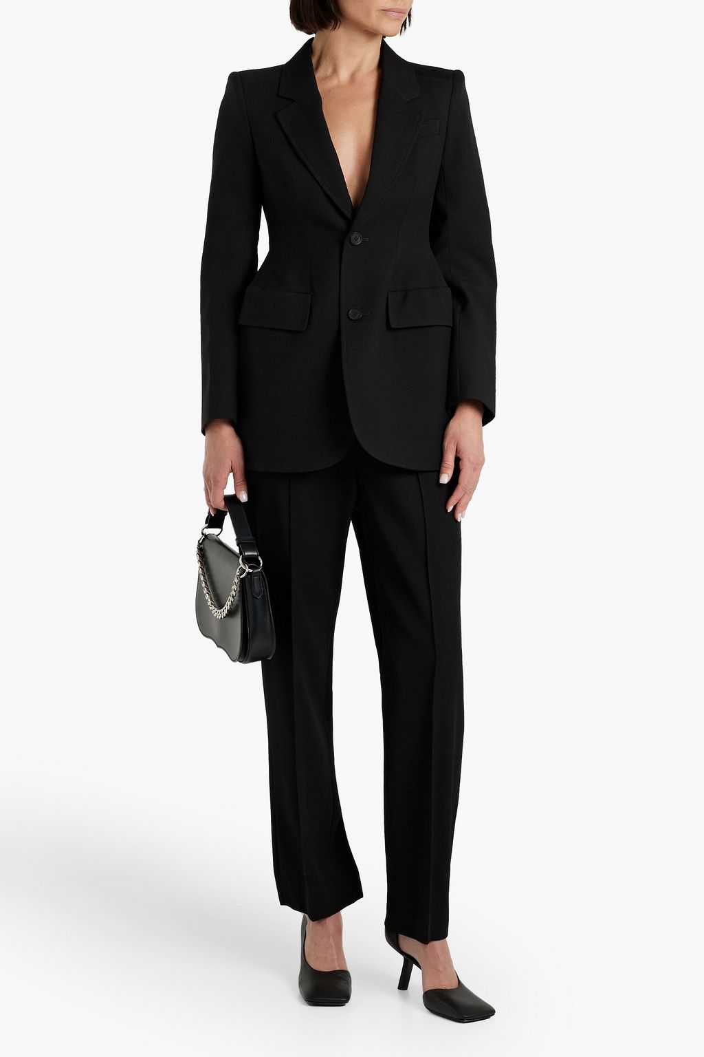 BALENCIAGA Blazer aus Woll-Twill