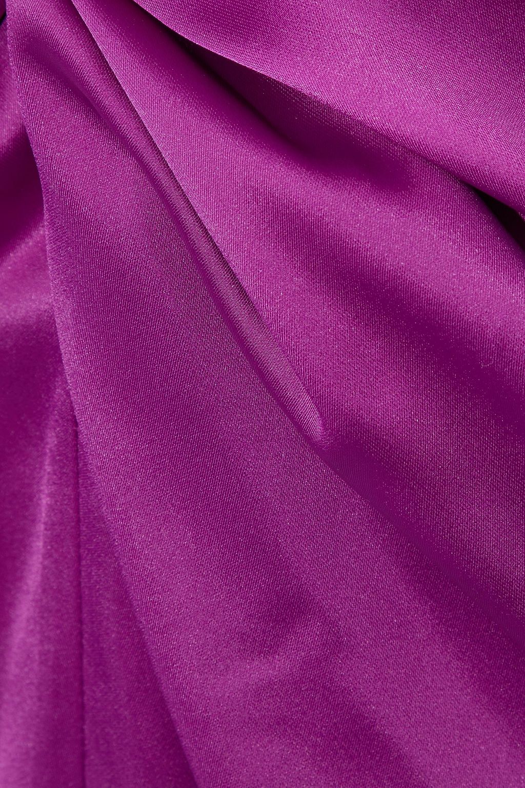 ONE33 SOCIAL Twist-front cutout satin gown