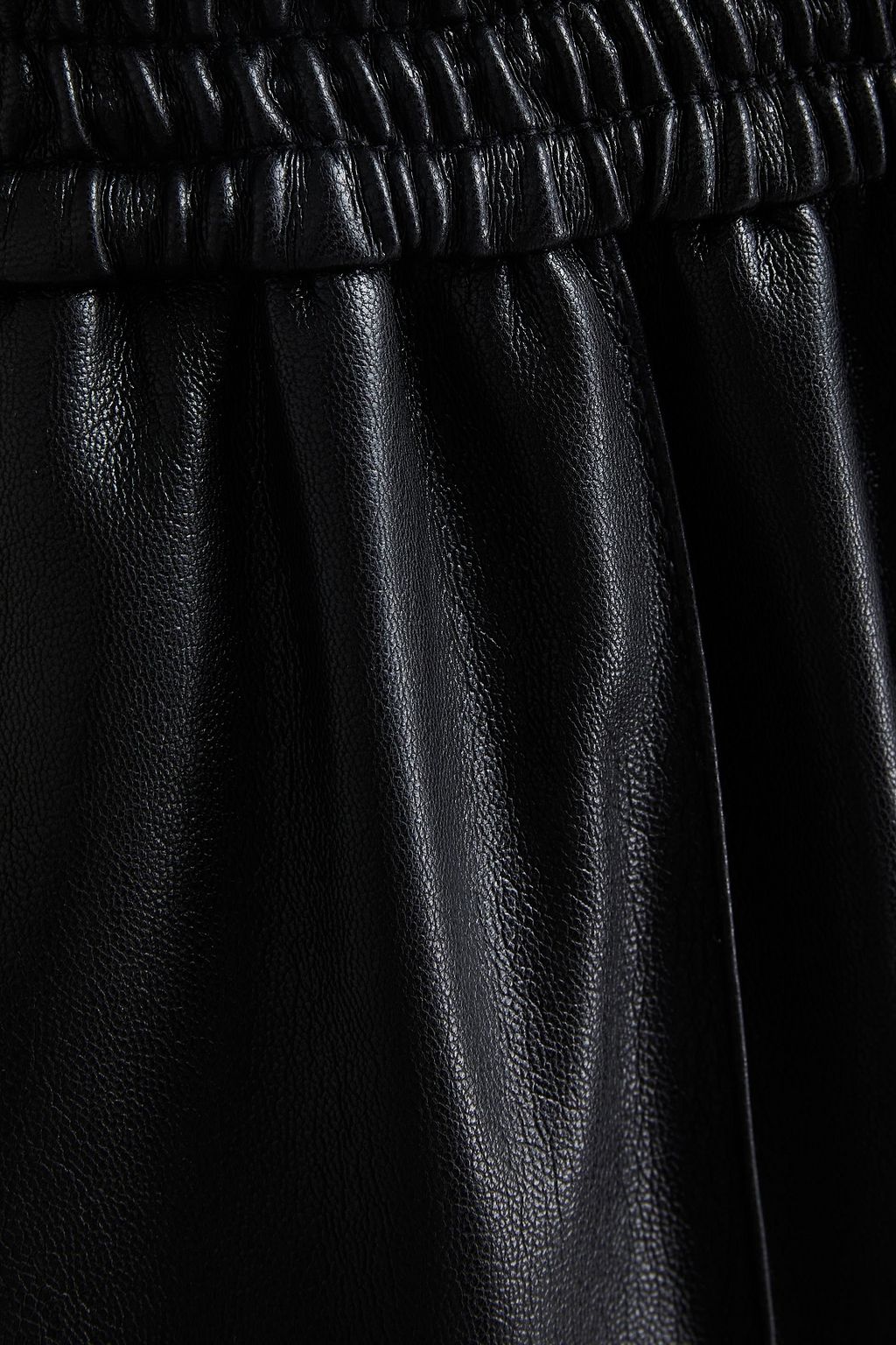 SIMKHAI Cropped faux leather tapered pants