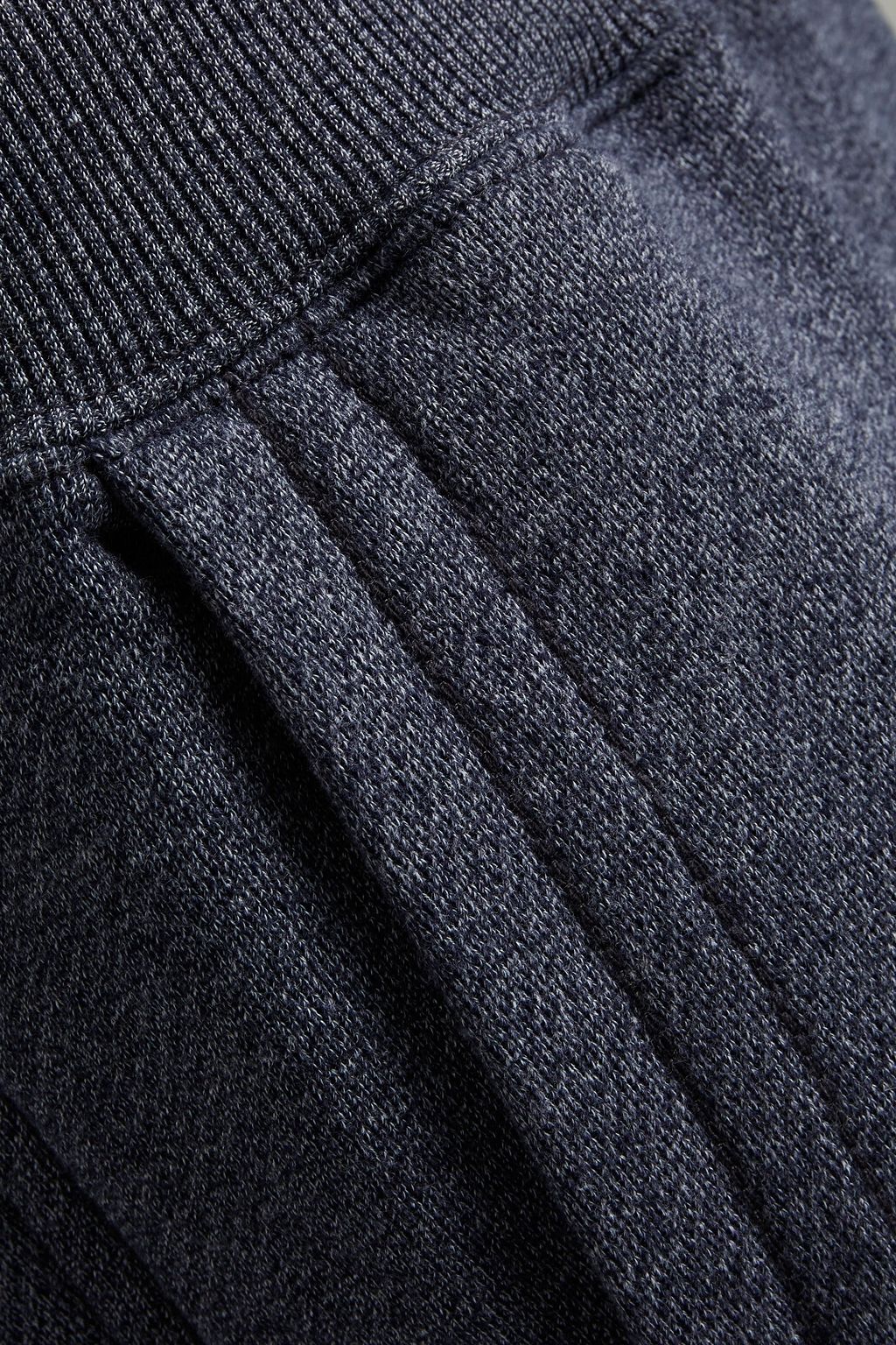 ACNE STUDIOS Mélange French cotton-blend terry sweatpants