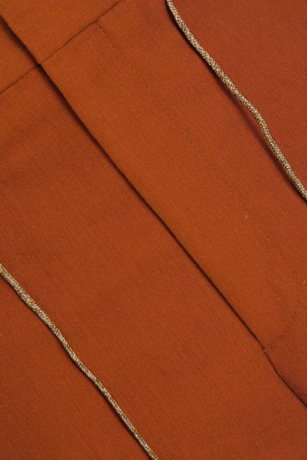 ACNE STUDIOS Belted slub woven suit pants