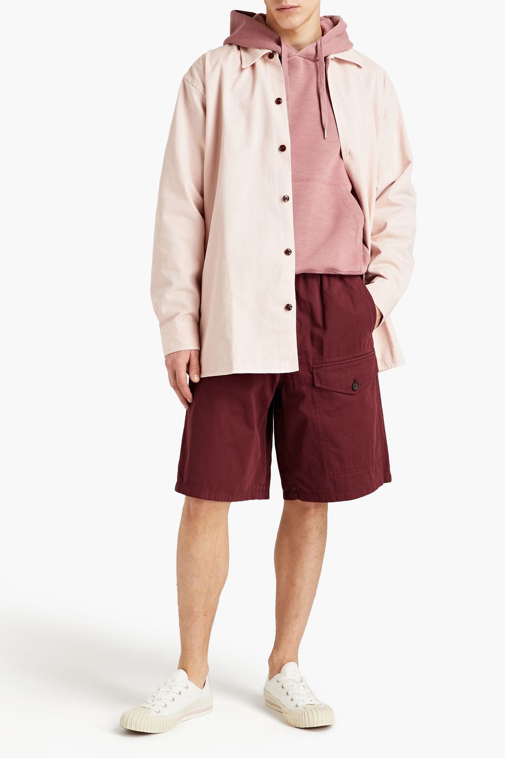 ACNE STUDIOS Oversized cotton-twill shirt