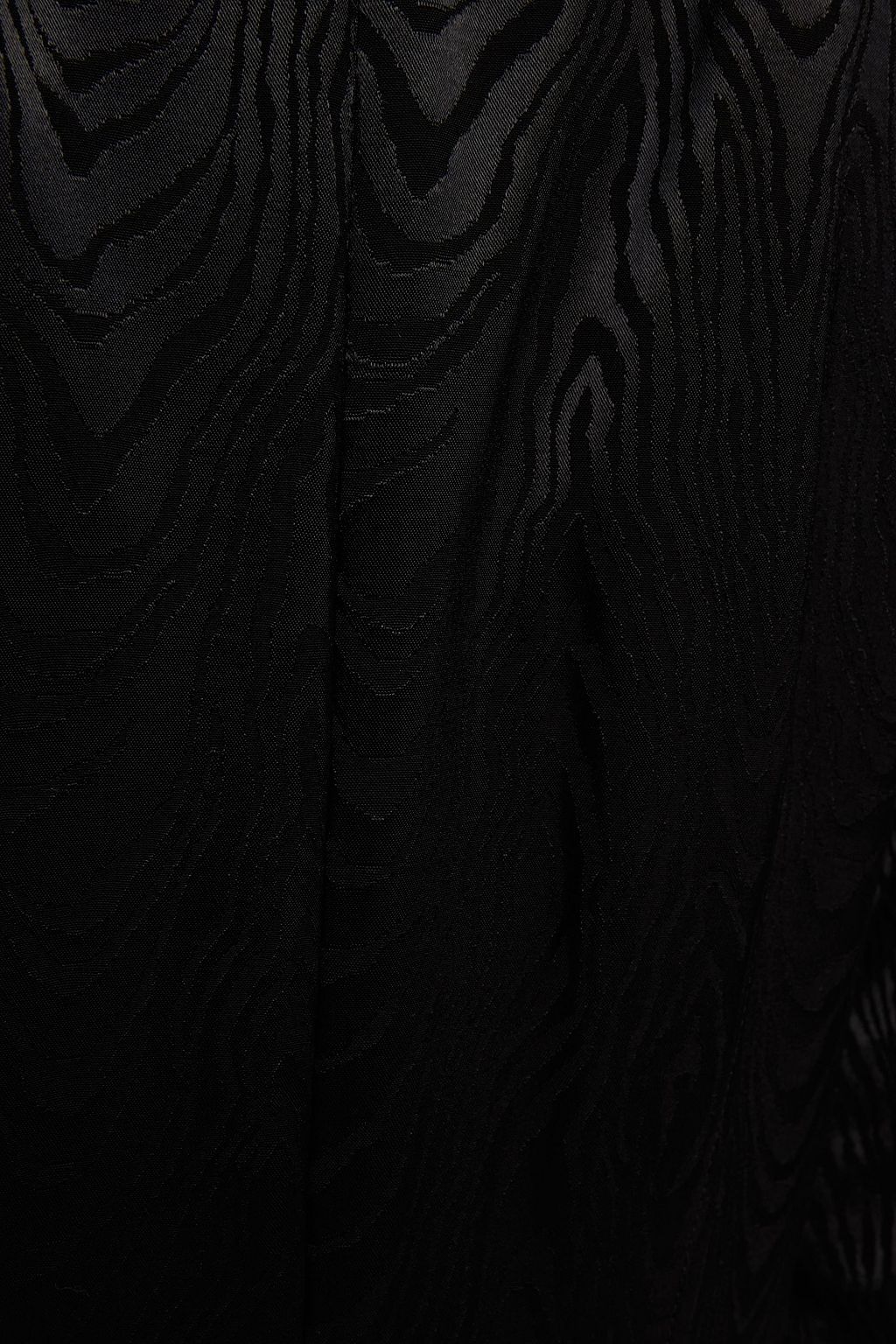 SIMKHAI Holland satin-moire mini dress