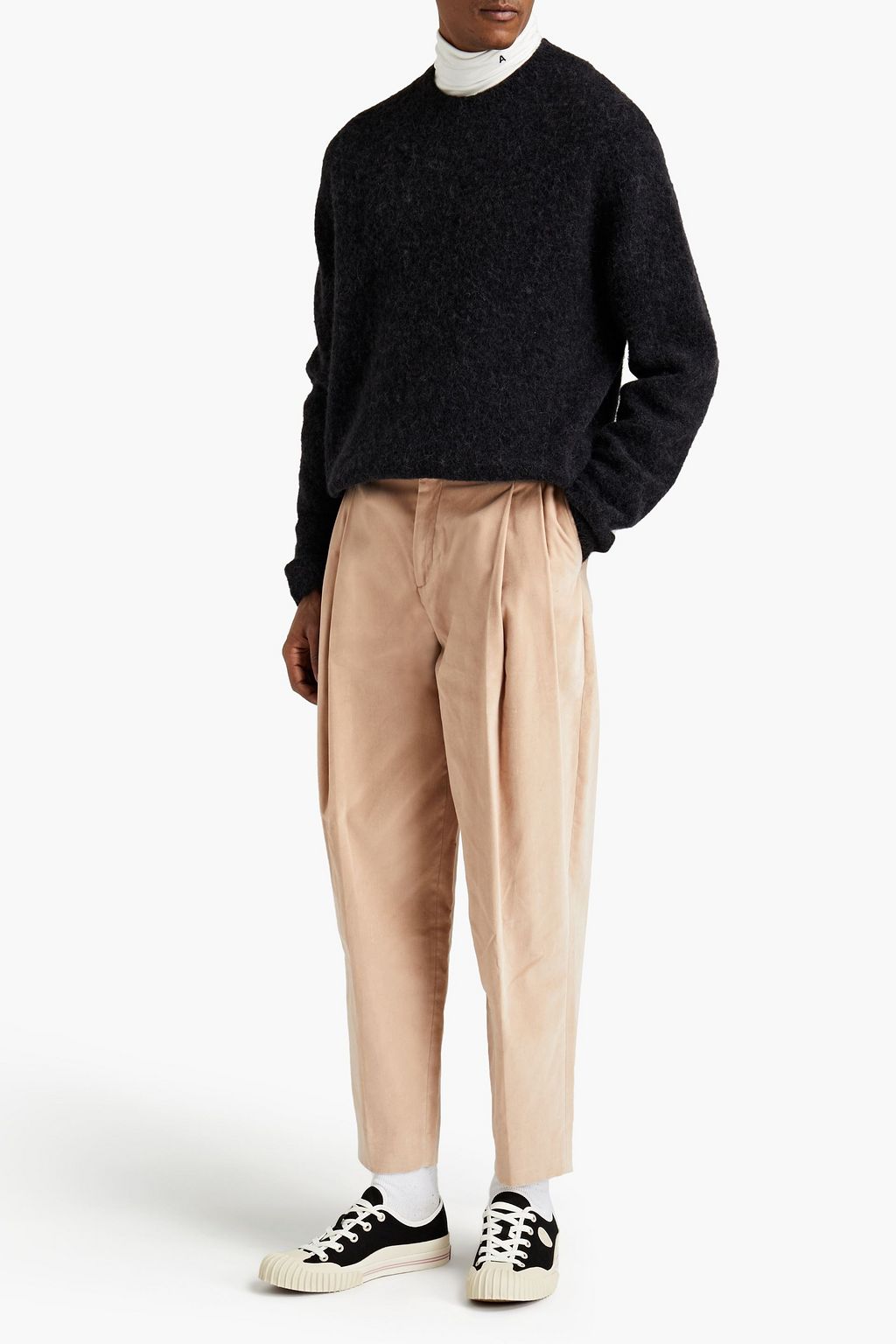 ACNE STUDIOS Brushed knitted sweater