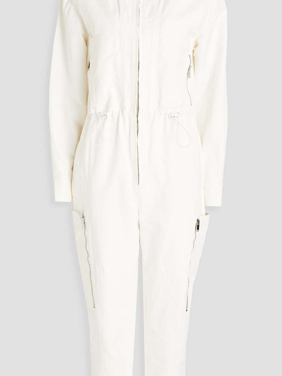 gabardine jumpsuit
