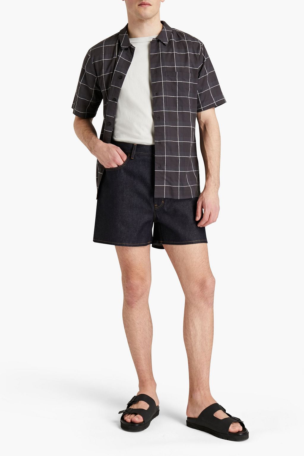 ACNE STUDIOS BLÅ KONST Canoe denim shorts