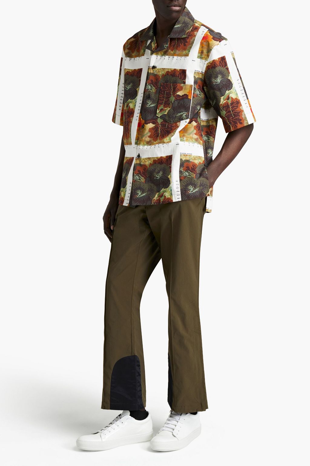 ACNE STUDIOS Shell bootcut pants