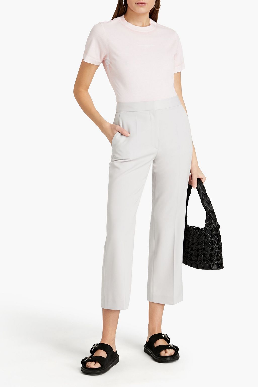 STELLA MCCARTNEY Wool straight-leg pants