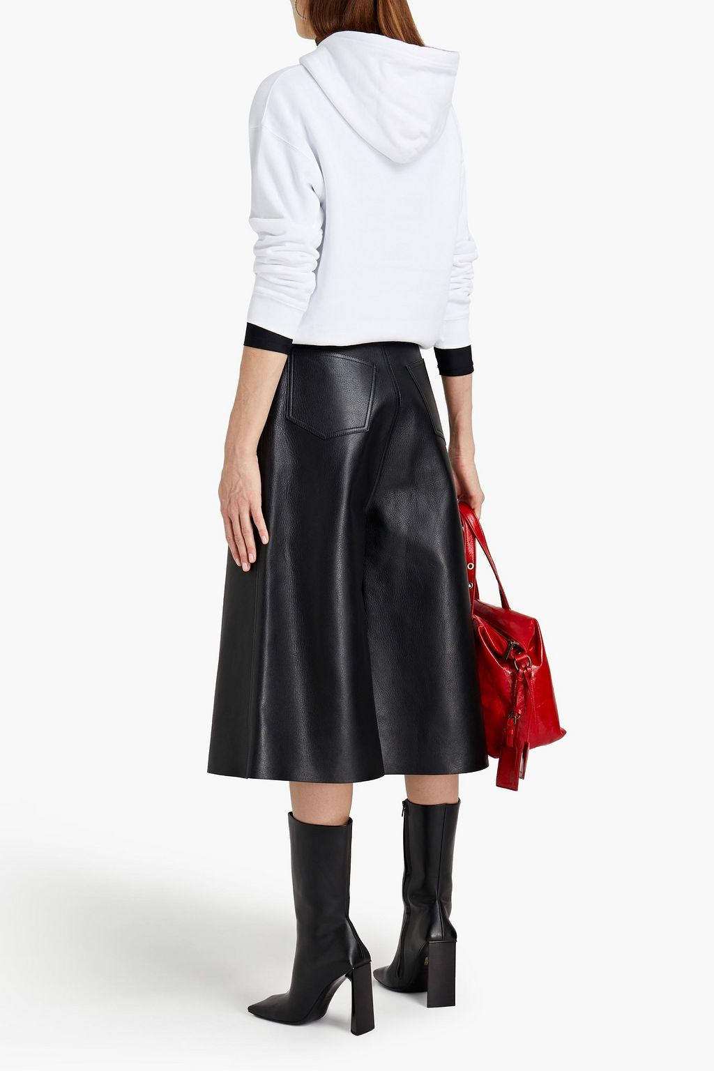BALENCIAGA Leather culottes