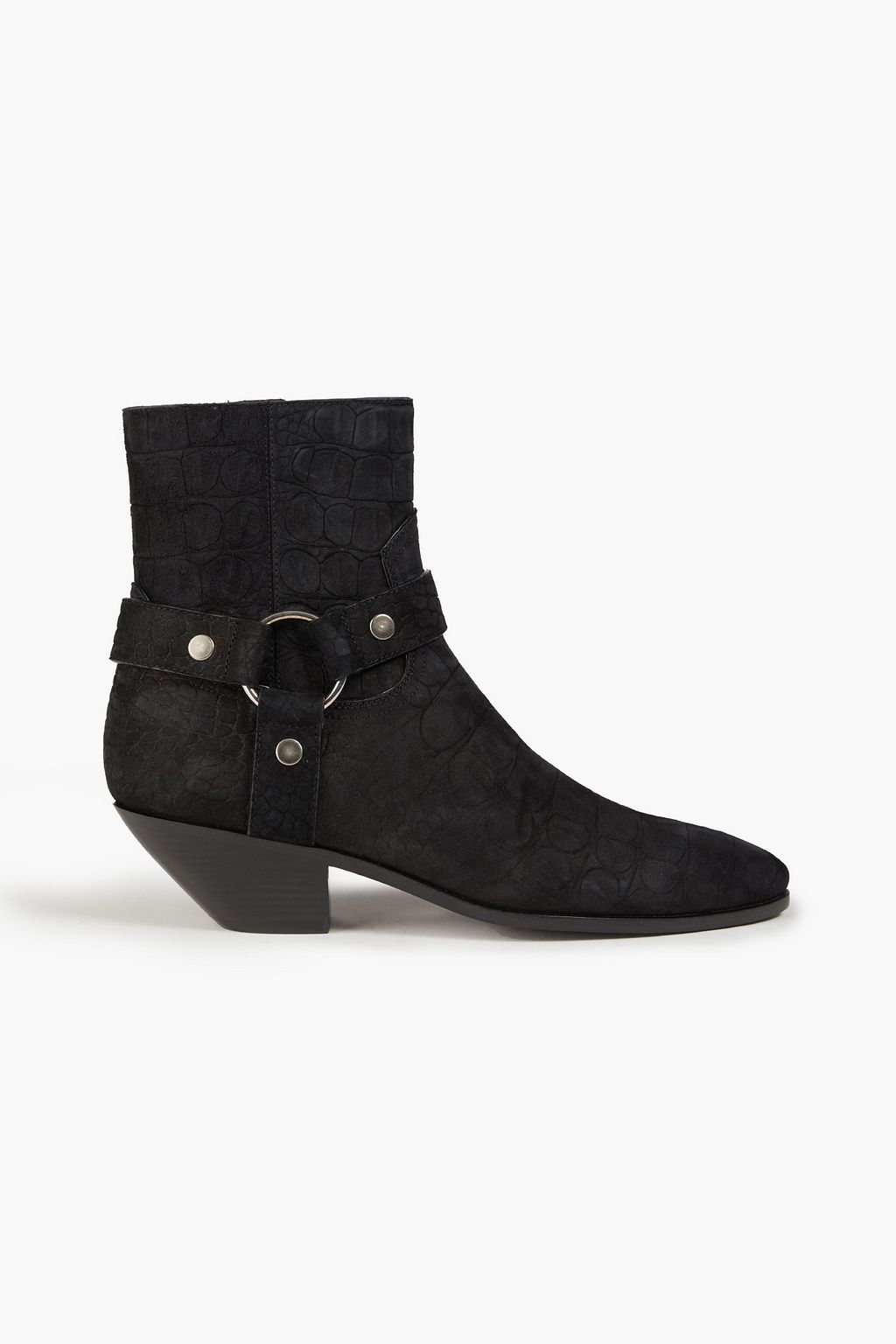 Saint laurent sale suede ankle boots