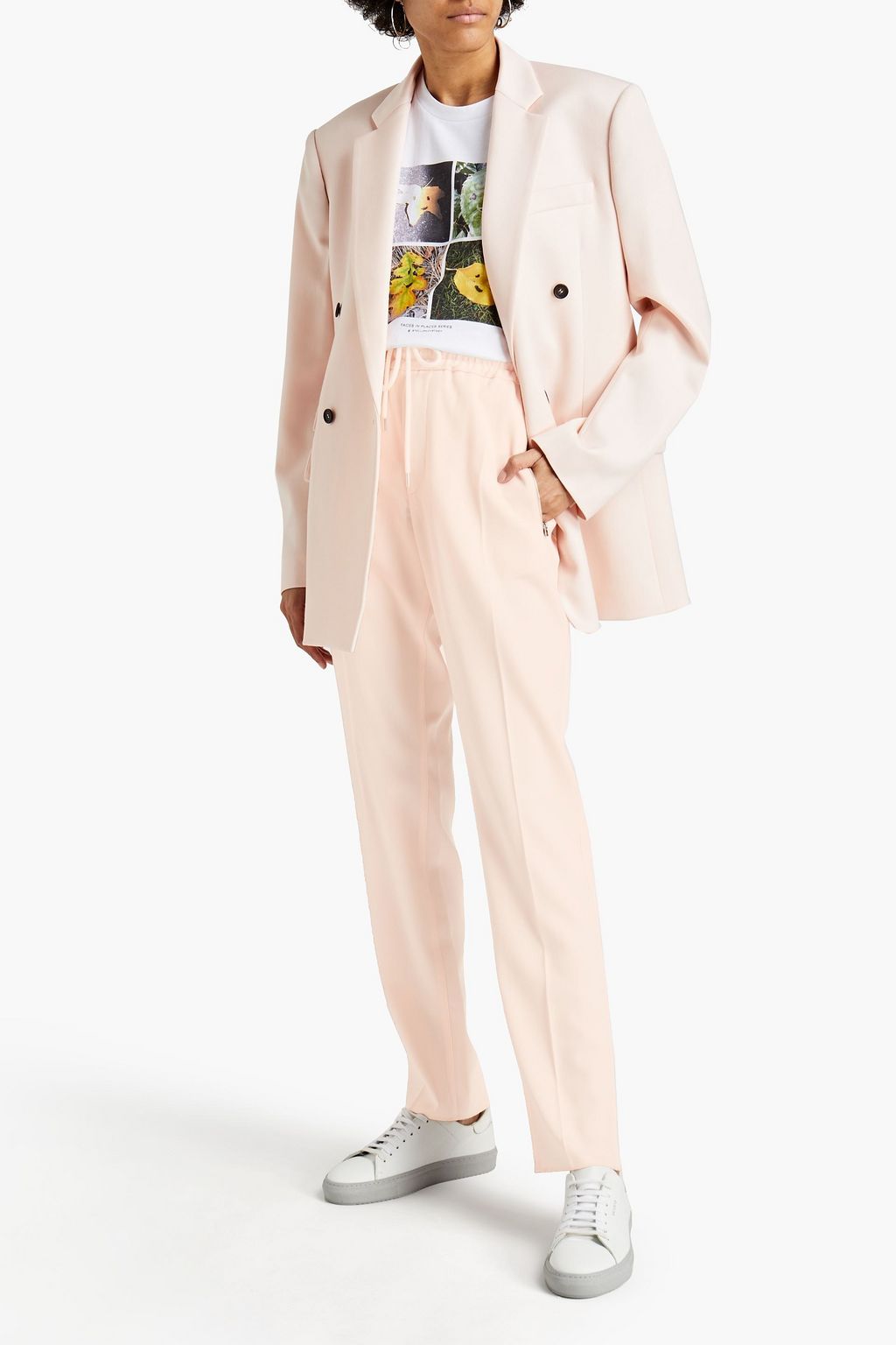 STELLA MCCARTNEY Wool tapered pants