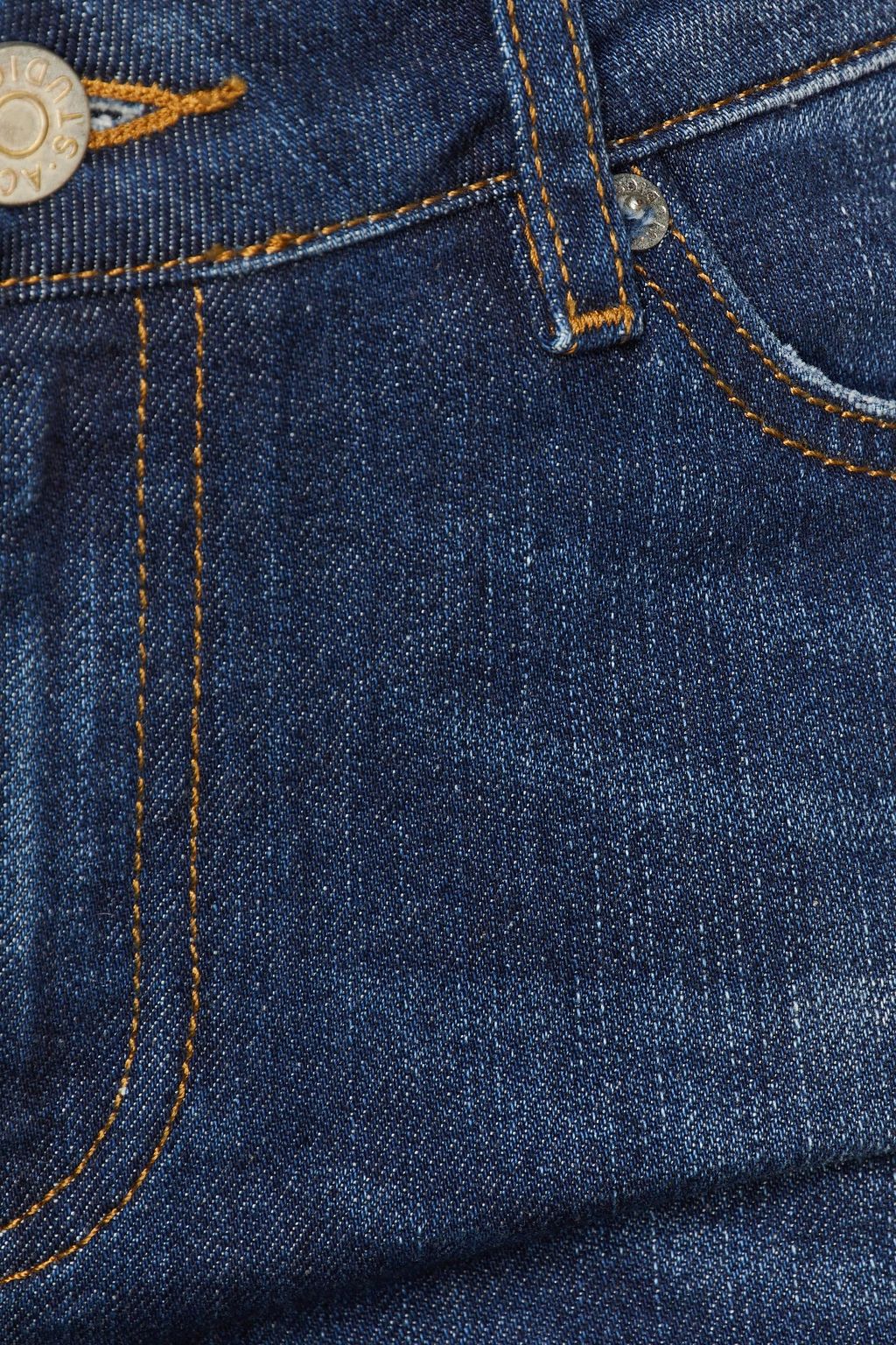 ACNE STUDIOS Mid-rise straight-leg jeans