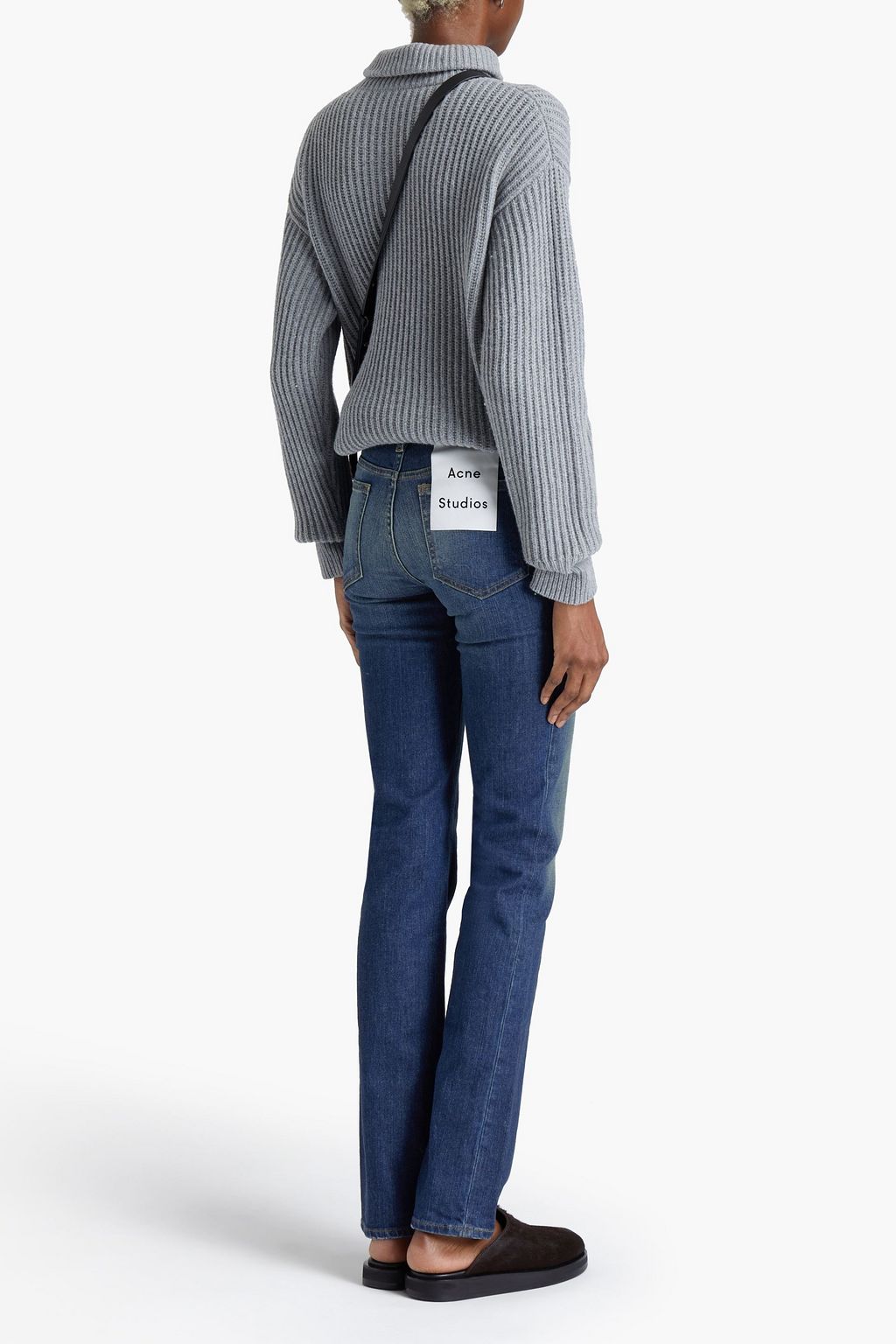 ACNE STUDIOS Mid-rise straight-leg jeans