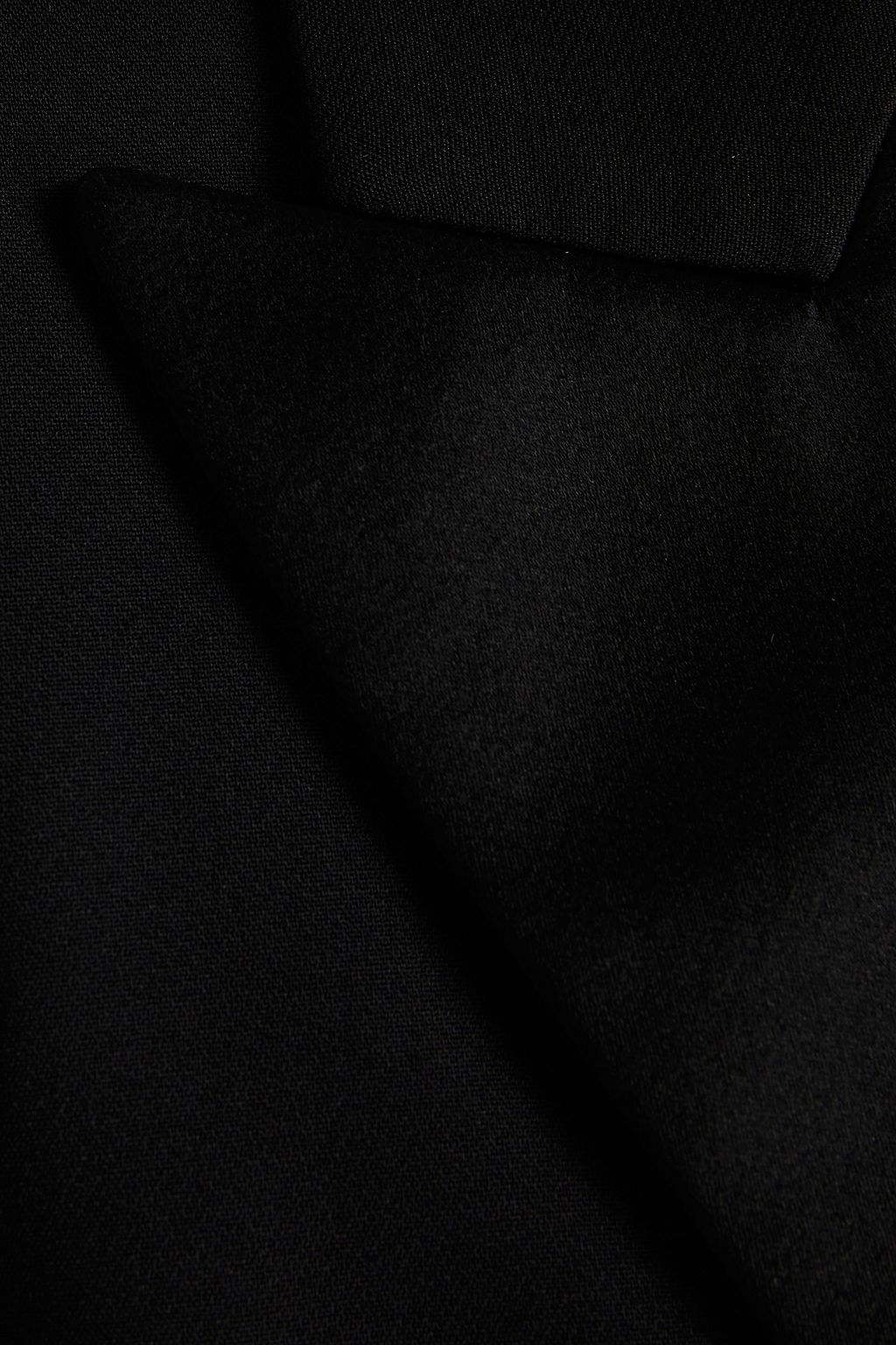 MCQUEEN Lace-paneled wool-blend crepe blazer