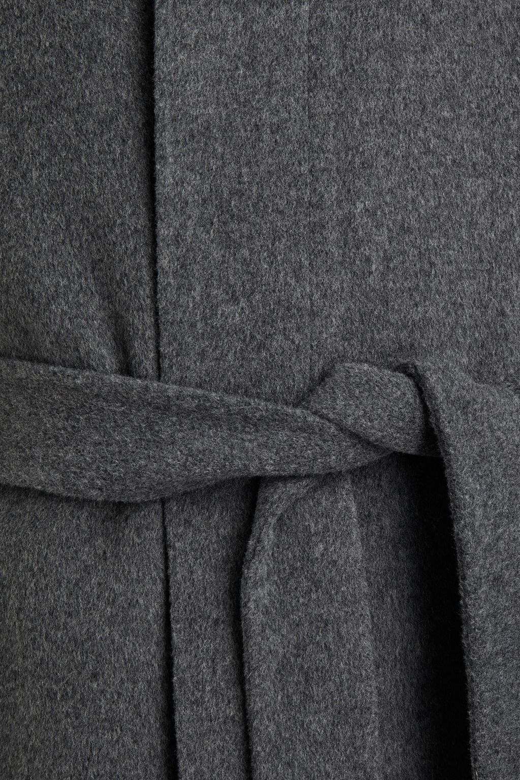 ACNE STUDIOS Brushed mélange wool and cashmere-blend felt coat