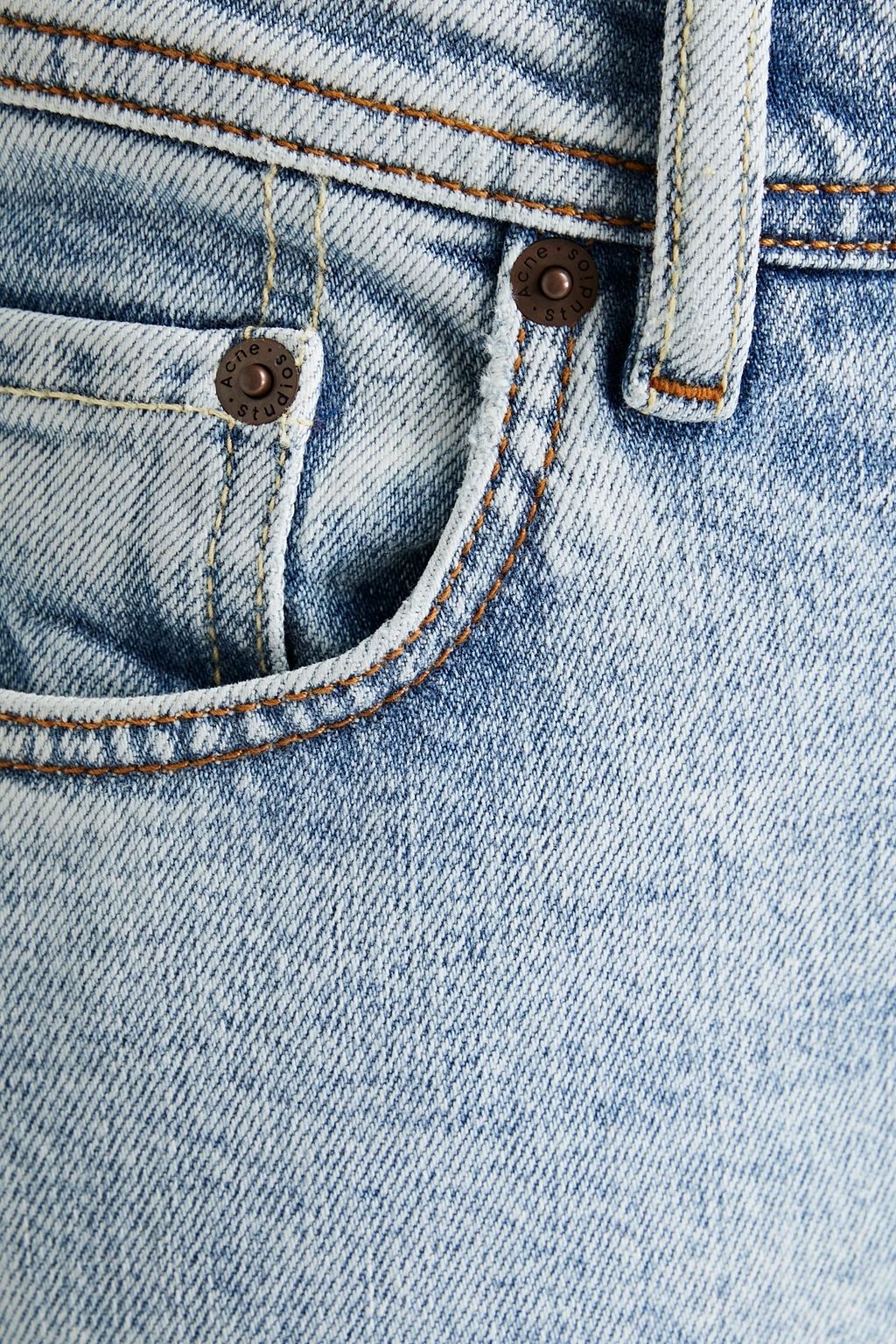 ACNE STUDIOS BLÅ KONST Skinny-fit faded denim jeans