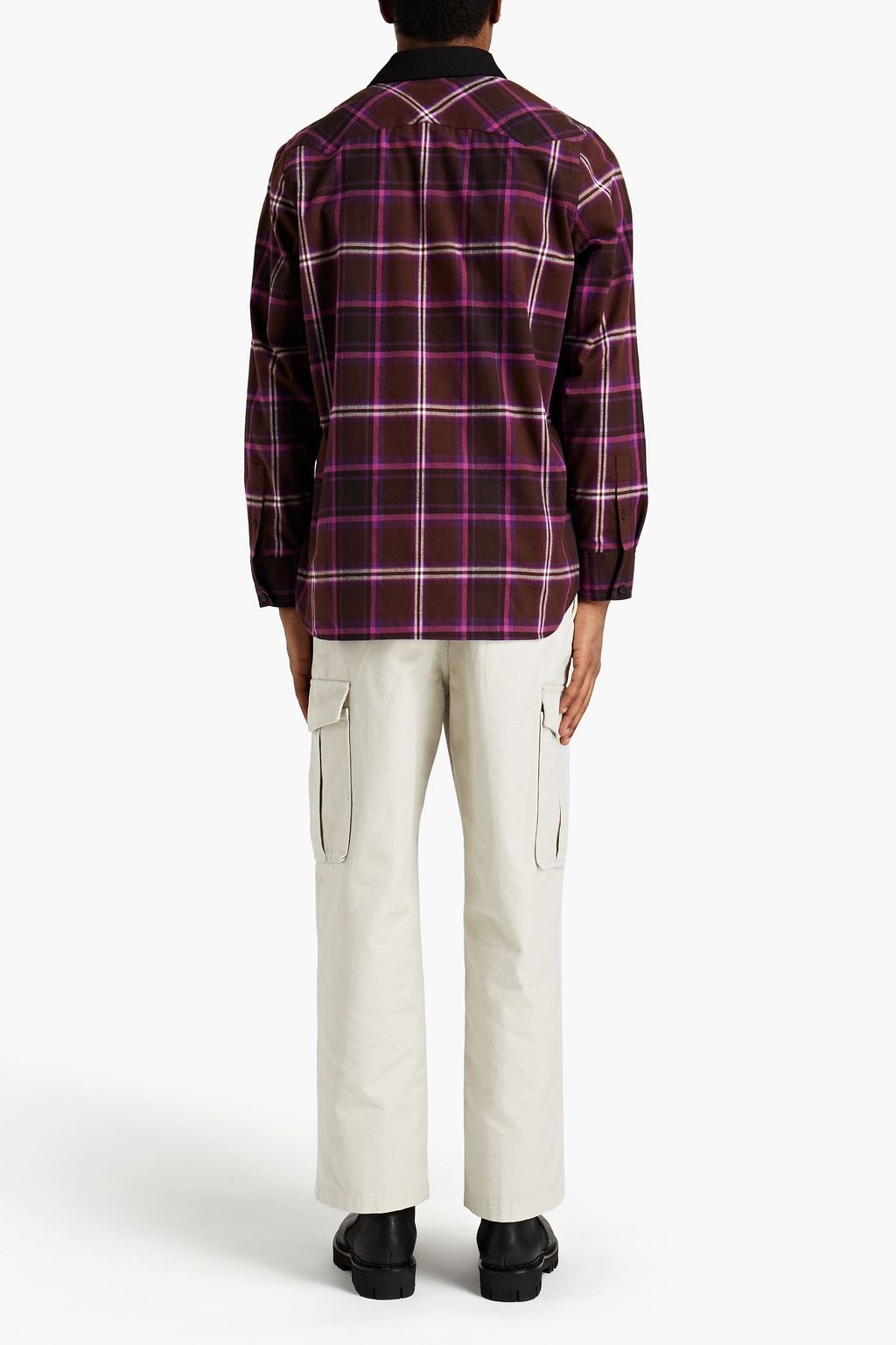ACNE STUDIOS Checked flannel shirt