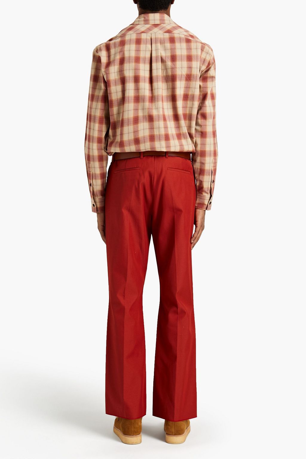 ACNE STUDIOS Checked flannel shirt