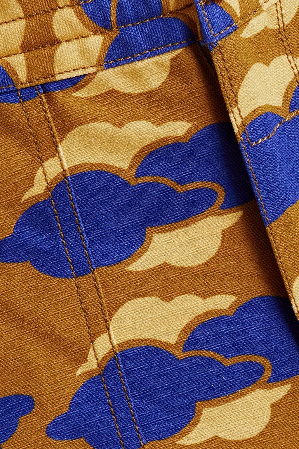 ACNE STUDIOS BLÅ KONST プリントコットンキャンバス ショートパンツ