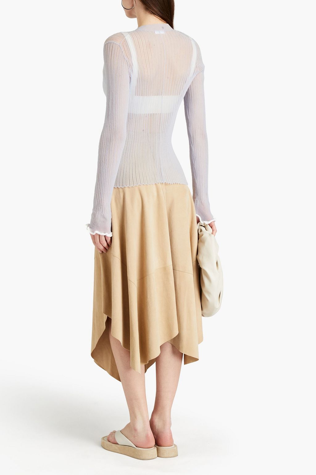 ACNE STUDIOS Ribbed-knit cardigan