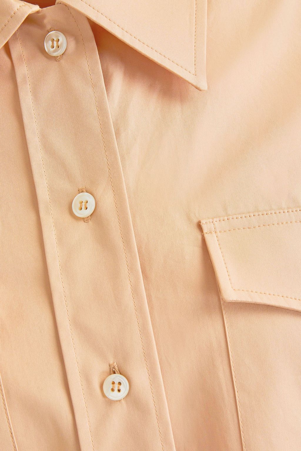 SAINT LAURENT Cotton-poplin shirt