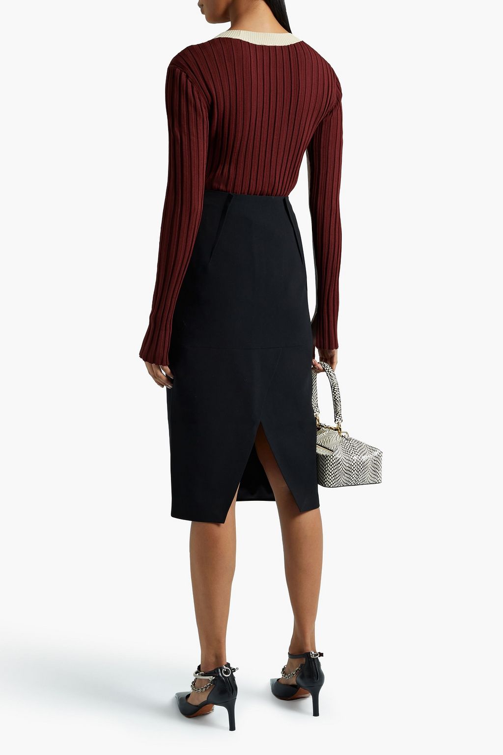 ALTUZARRA Lester crepe pencil skirt