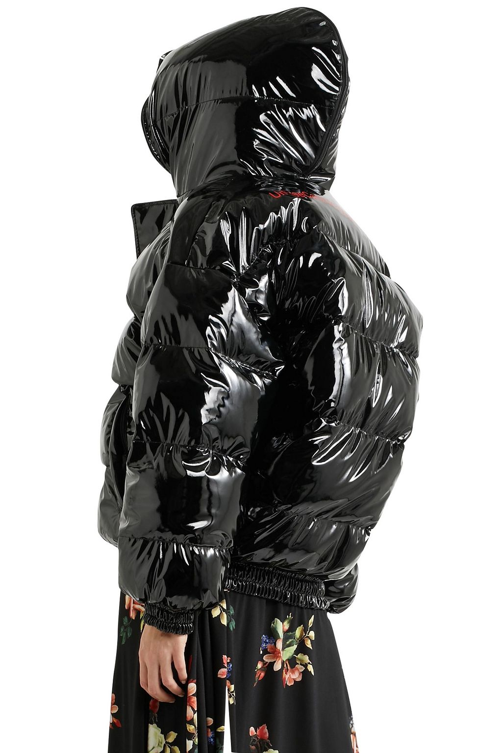 VETEMENTS Quilted coated down jacket
