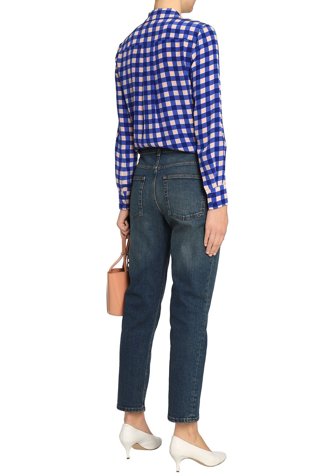 ACNE STUDIOS Faded mid-rise slim-leg jeans