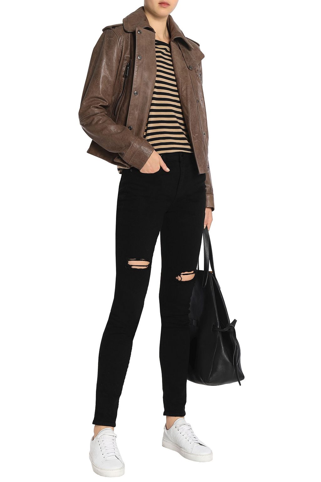 BELSTAFF Leather biker jacket