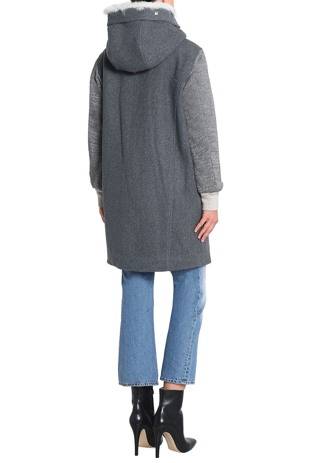 RAG & BONE Wool-blend hooded jacket