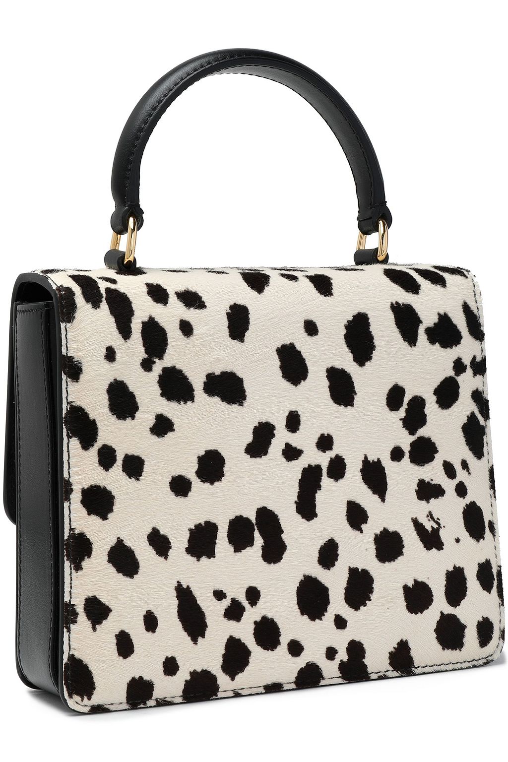 ROBERTO CAVALLI Printed calf-hair shoulder bag