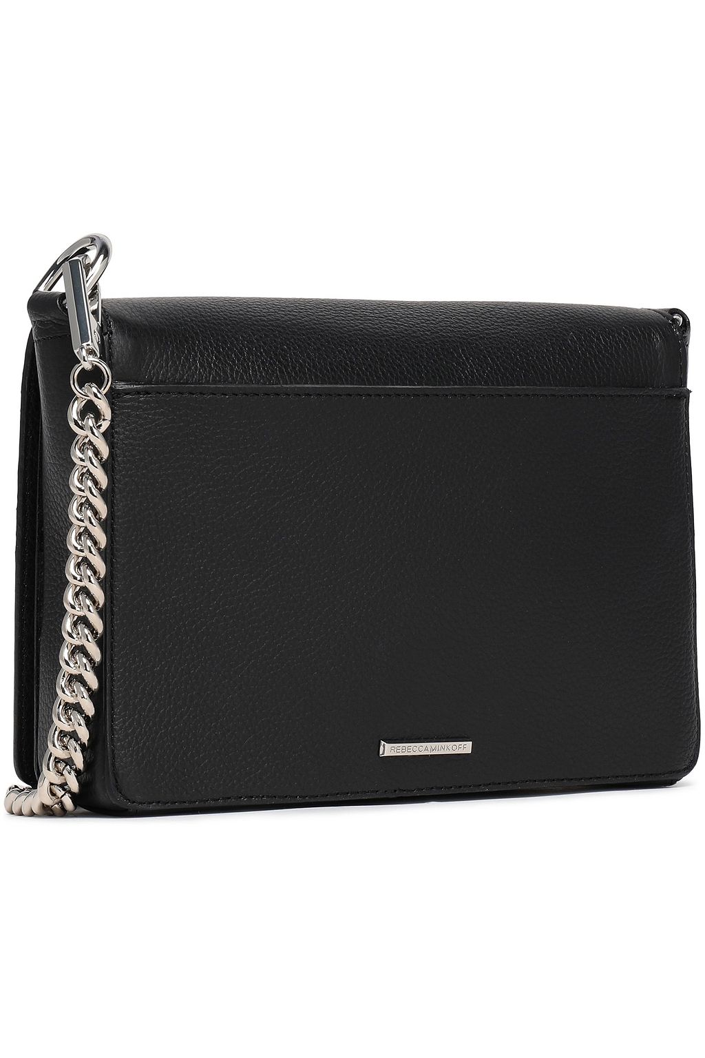 REBECCA MINKOFF MAB textured-leather shoulder bag