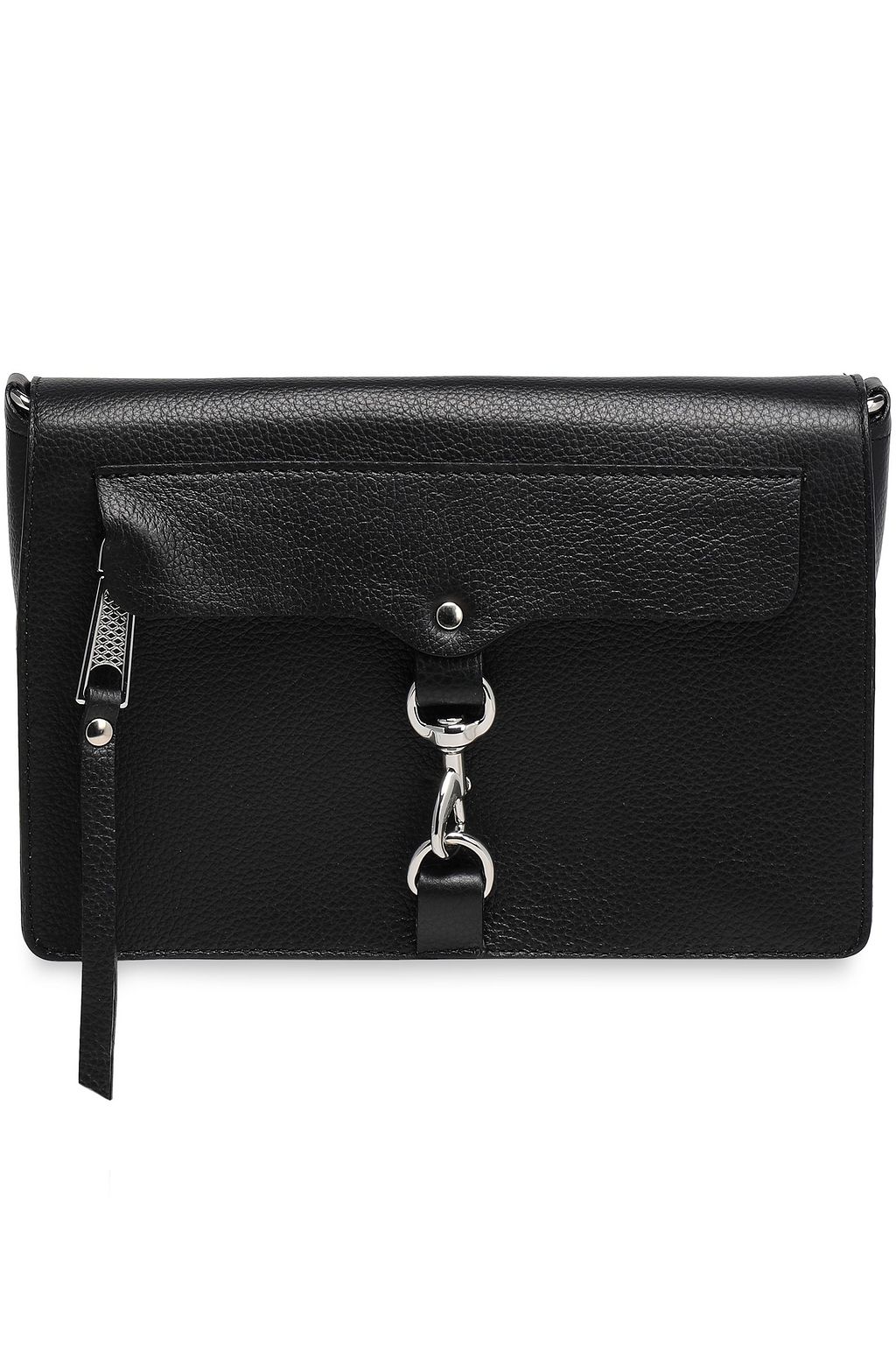 REBECCA MINKOFF MAB textured-leather shoulder bag