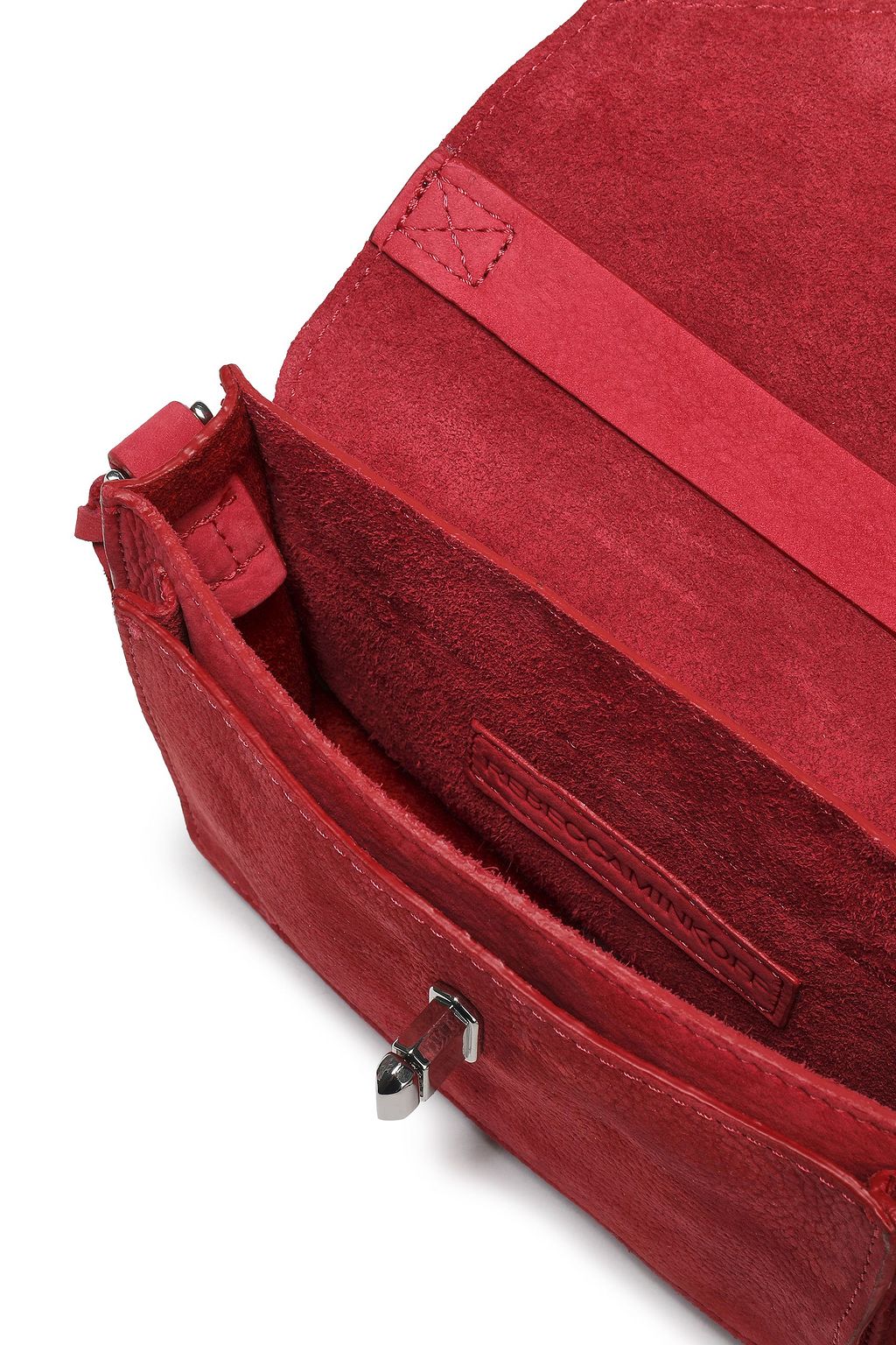 REBECCA MINKOFF Tasseled suede shoulder bag