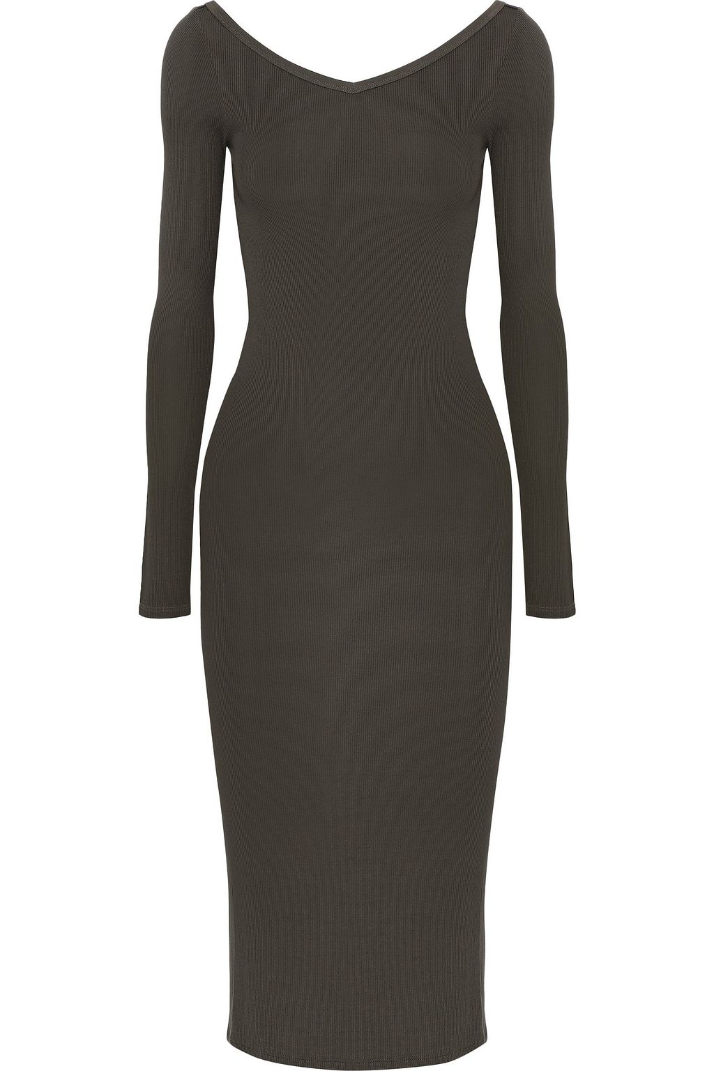 enza costa midi dress