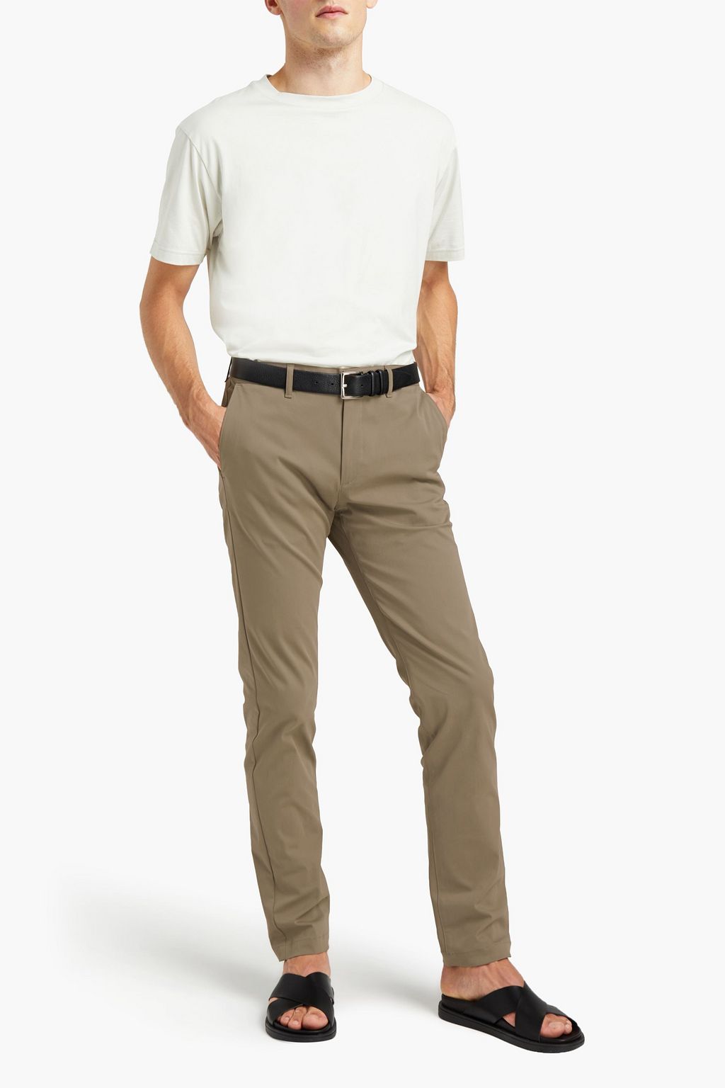 THEORY Zaine slim-fit cotton-blend twill chinos