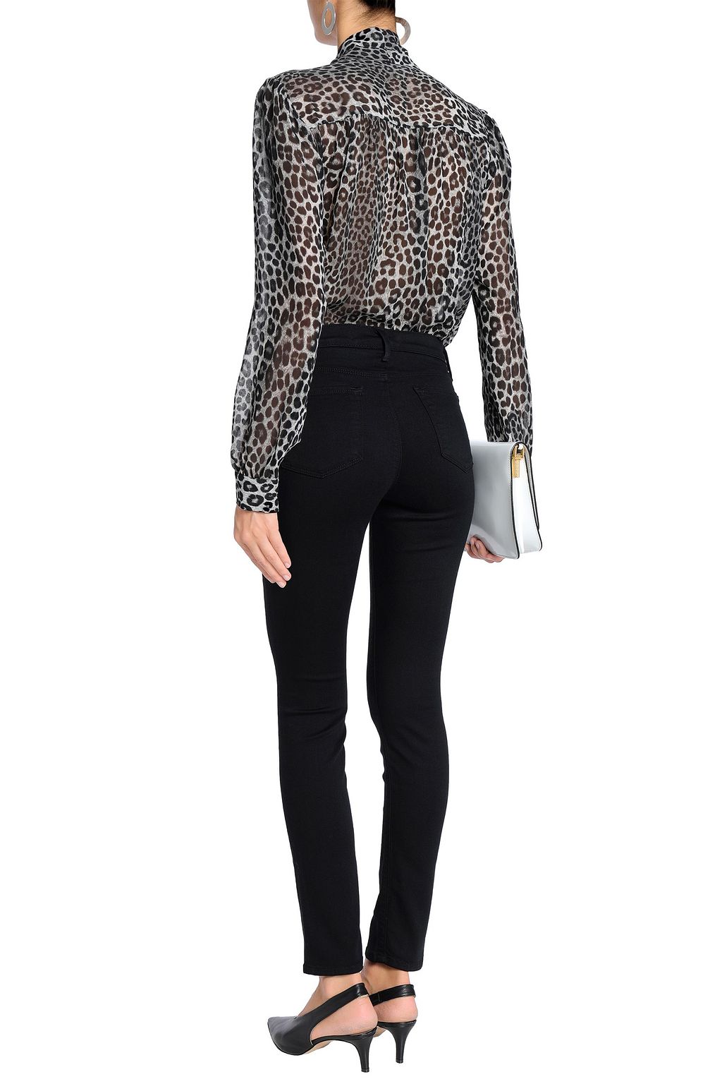 J BRAND High-rise slim-leg jeans