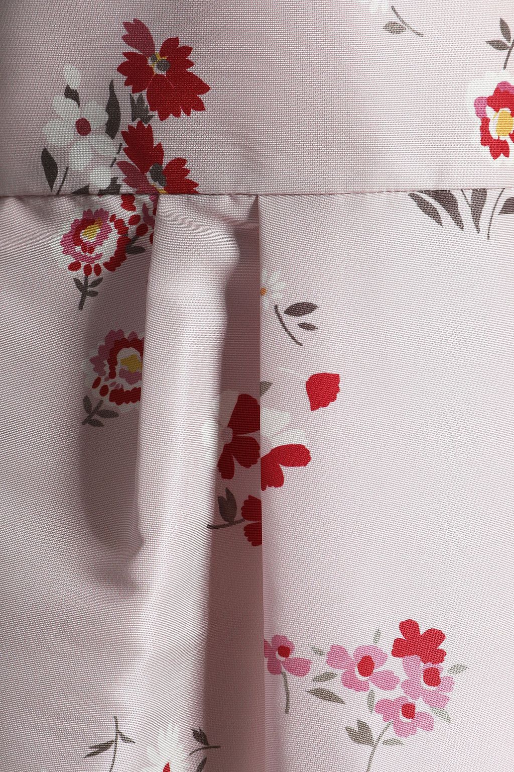 REDVALENTINO Floral-print faille mini dress