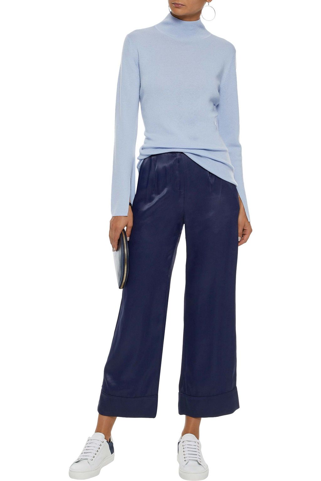 IRIS & INK Ryan wool turtleneck sweater