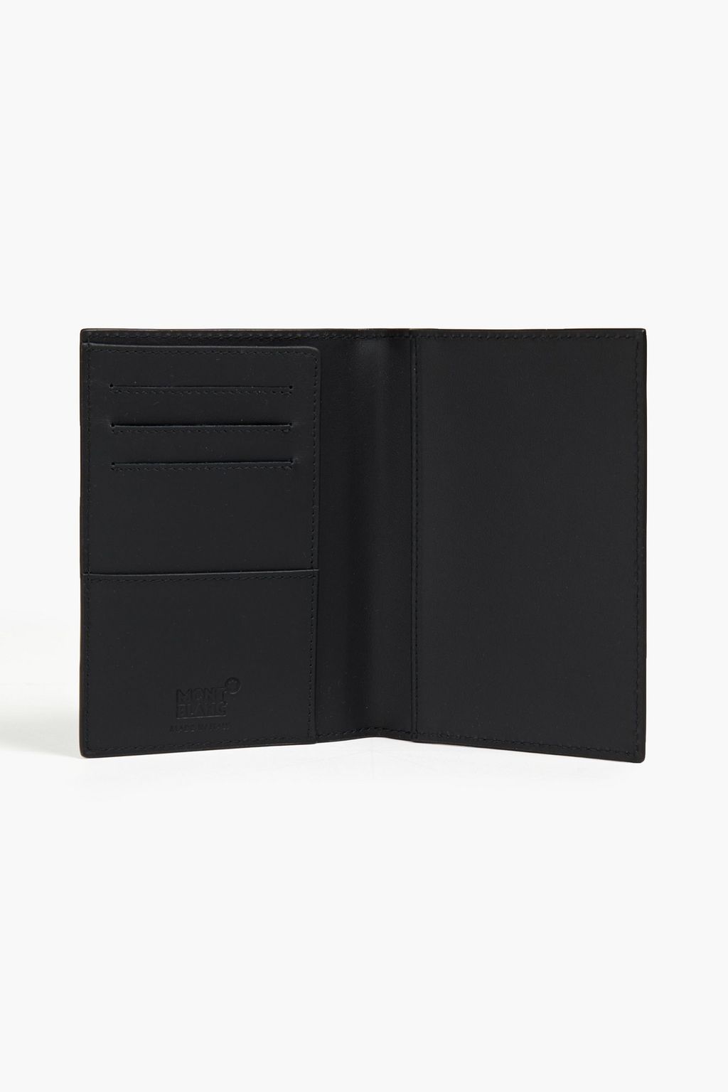 MONTBLANC Textured-leather passport cover